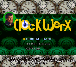 ClockWerx (English Beta) Title Screen